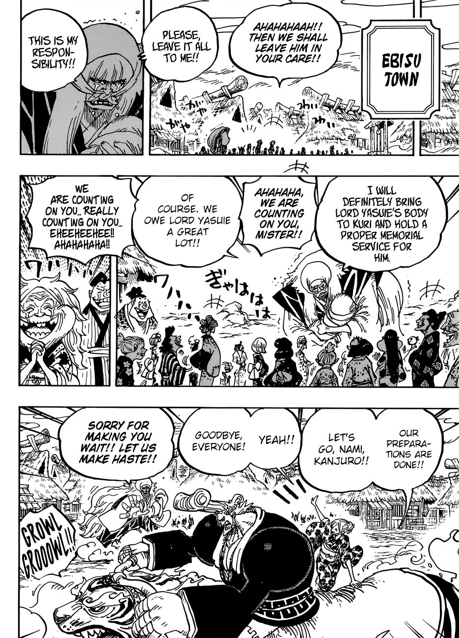 One Piece Chapter 951 11